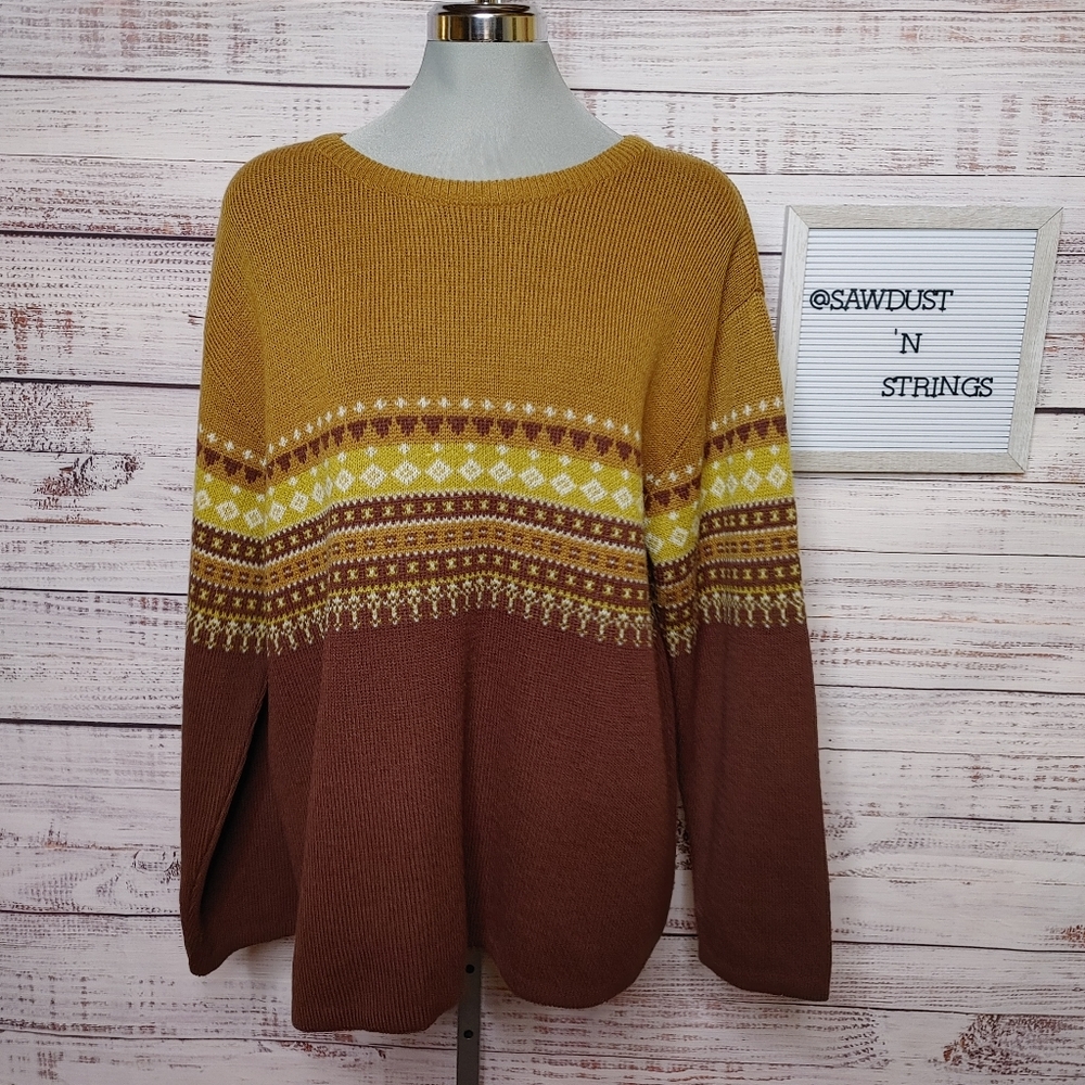 Rare vintage Free People wool sweater size L